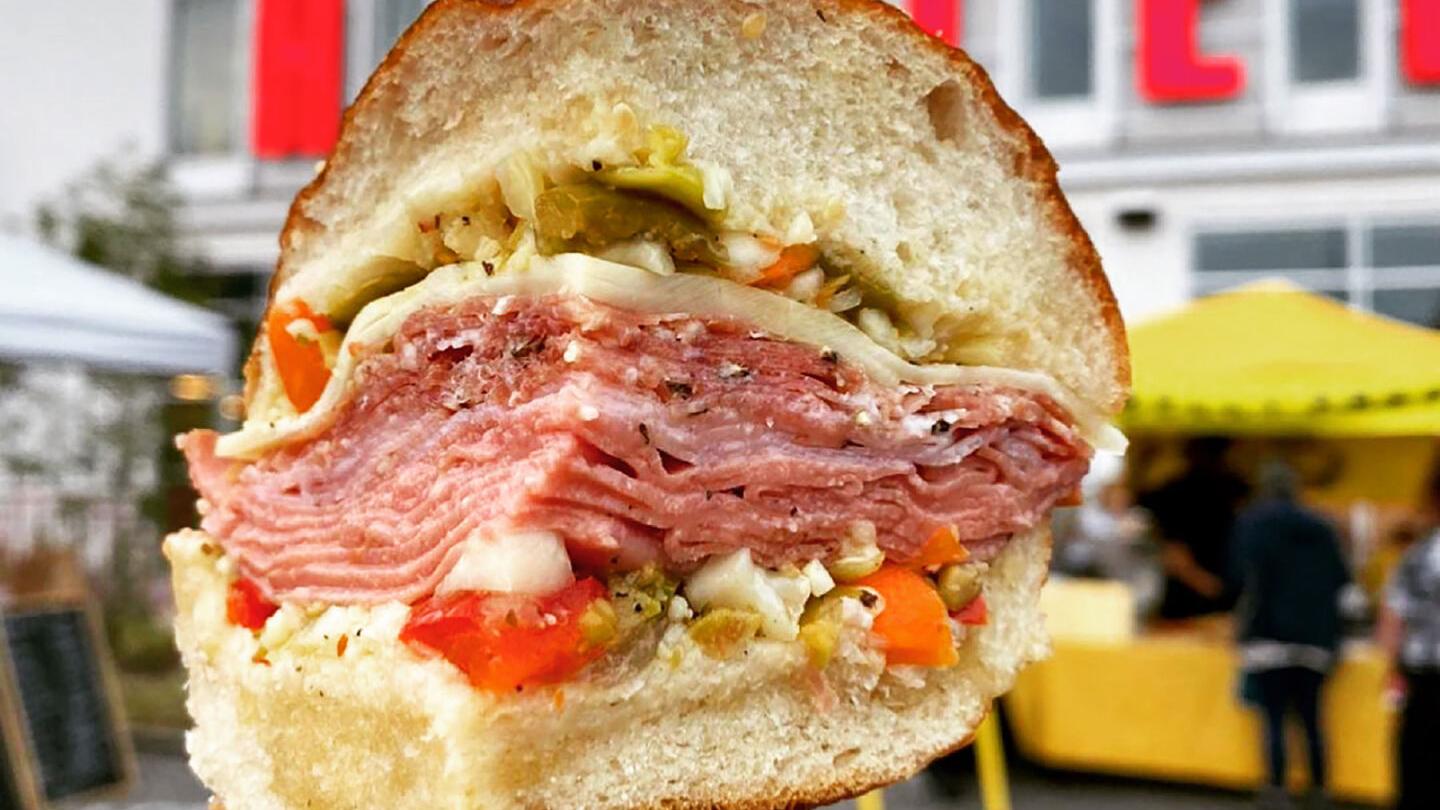 FatBelly Pretzel’s Muffuletta